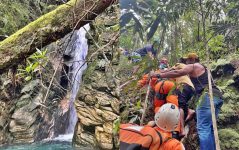 mulher-fica-ferida-apos-queda-de-6-metros-em-cachoeira-na-serra-da-canastra,-em-delfinopolis,-mg