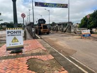 com-vazante-do-rio-acre,-ponte-metalica-segue-interditada-e-transito-deve-ser-liberado-somente-nesta-quinta-feira-(13)