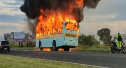 video:-incendio-atinge-onibus-escolar-e-interdita-a-rodovia-washington-luis-em-sao-carlos