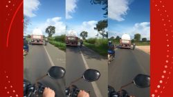 ciclistas-sao-flagrados-‘pegando-carona’-na-traseira-de-carretas-em-rodovias-federais-na-bahia