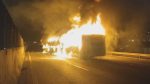 manifestantes-colocam-fogo-em-onibus-na-rodovia-anhanguera,-zona-norte-de-sp;-protesto-afeta-circulacao-de-5-linhas